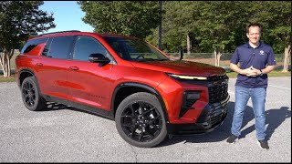 Is the 2024 Chevrolet Traverse RS a BETTER midsize SUV than a Kia Telluride [upl. by Lovering]