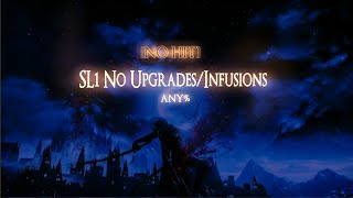 No Hit DS3 SL1 No UpgradesInfusions Any [upl. by Aelram460]