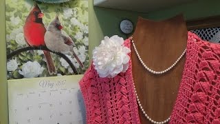 Js Crochet  Simple Summer Shell Vest Tutorial EP 65 [upl. by Pheni148]