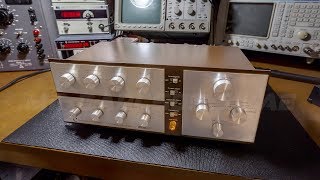 Vacuum Tube Preamp Repair Harman Kardon Citation 1 [upl. by Elamrej]