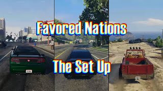 Favored Nations  The Setup GTA V  Ending C Credits  Lyrics  Sub español [upl. by Anelrahc]