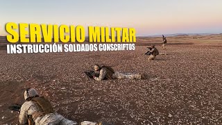 Servicio Militar instrucción Soldados Conscriptos [upl. by Itnavart]