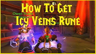 Season of Discovery How to get Icy Veins Rune [upl. by Nauqram873]