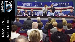 PassioneIndelebile la festa dello Sport Club Sampdoria [upl. by Keelin]