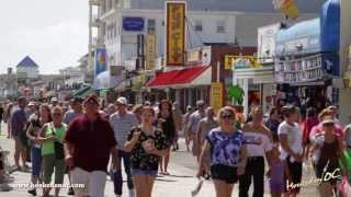 Ocean City Boardwalk  Ocean City Maryland [upl. by Willmert]