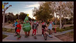 LUC amp RB Film Orchestra  Jesień Tańcuj Dance Challange amp Merry Christmas Flash Mob Los Angeles [upl. by Okomot]