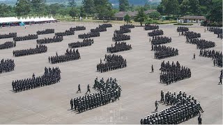 DRONE FOOTAGE OF THE WORLD CLASS 2022 KDF PASS OUT PARADE IN ELDORET [upl. by Warde]