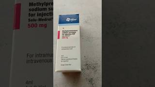 Solumedrol 500 mg injection [upl. by Lomaj929]