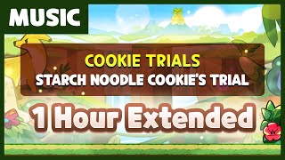 CookieRun OST  Starch Noodle Cookie Trial 1h Extended [upl. by Bakki]