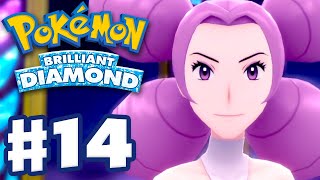 Gym Leader Fantina  Pokemon Brilliant Diamond and Shining Pearl  Gameplay Walkthrough Part 14 [upl. by Pauline]