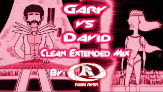 Regular Show Gary vs David BEST Clean Extended Mix [upl. by Enait]