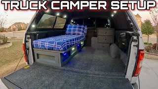 Complete Truck Camping Setup 2020 Ford F150 [upl. by Marion403]