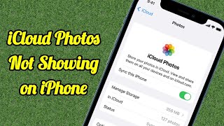 iCloud Photos Not Showing on iPhone iOS 18 Fixed [upl. by Siuqramed338]