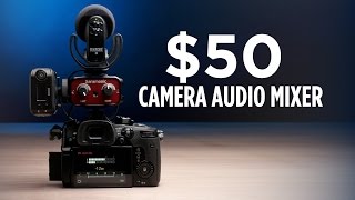 50 Camera Audio Mixer With Some Killer Features [upl. by Weinrich]