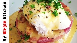 Easy Eggs Benedict Recipe  MYVIRGINKITCHEN [upl. by Lazaruk]