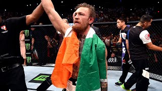 Conor McGregor Claims Interim Featherweight Gold With SecondRound Finish  Crowning Moment 👑 [upl. by Elwaine693]