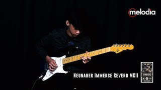 Quick Review  Neunaber Immerse MK II Reverb Pedal Effect With Satria STM [upl. by Eixel]