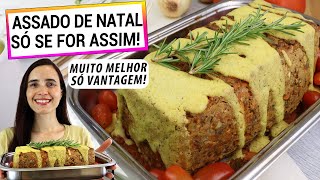 SUBSTITUI A CARNE NO NATAL É MAIS BARATO E SAUDÁVEL SÓ VANTAGEM E RICO EM PROTEÍNA [upl. by Merc]