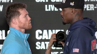 Canelo vs Charlo Final FaceOffs [upl. by Ycnalc]