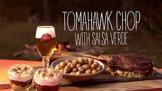 Tomahawk Chop with Salsa Verde [upl. by Eiramlehcar102]