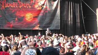 Hatchet Attacks 2009 Boondox intro Torn Possession Red Mist Untold Unwritten Live [upl. by Elleneg870]