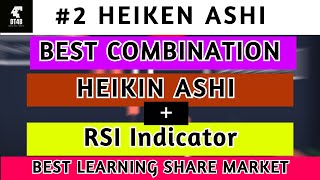 Best Combination With HEIKIN ASHI Candlestick Pattern  RSI Indicator  PART 2  By DT4B [upl. by Rehm]