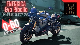 2023 Energica Eva Ribelle RS Test Ride and Review  California Bay Area at CalMoto [upl. by Bay]