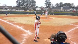 Walk off home run over the fence 7 years old [upl. by Enitsua]