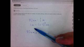 22d Interconversion of prefixed and base SI units [upl. by Naor]