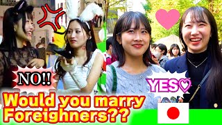 Would you marry ForeignersJapanese girls Reaction [upl. by Cyprian825]