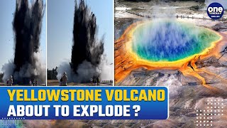 Yellowstone Explosion Sudden Explosion at Yellowstones Biscuit Basin Causes Damage No Casualties [upl. by Petracca]