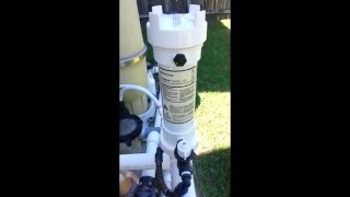 Inline chlorine chemical feeder fix [upl. by Annmarie809]