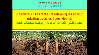 Chapitre 2  Les facteurs édaphiques et leur relation avec les êtres vivants tcsf  شرح بالدارجة [upl. by Eirellav]