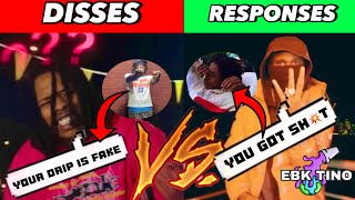 NYC Drill Disses Vs Responses Part 12Sdot Go  Sha Gz BLovee amp More [upl. by Ailem]