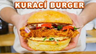 Kurací burger s domácimi žemľami  Viktor Nagy  recepty [upl. by Lelah85]