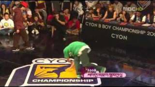 Cyon Bboy Championship 2008 Rivers vs Jinjo [upl. by Dilly355]