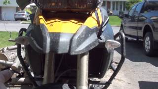 BMW F800GS Crash Bars Review  Adventure Spec [upl. by Oirazan]