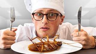 I Tricked Food Critics Into Eating Cockroach [upl. by Nelad]