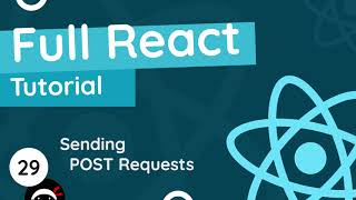 Full React Tutorial 29  Making a POST Request [upl. by Anwaf811]