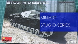 Miniart 135 STUGIII 0Series 35210 Review [upl. by Airdnahs]