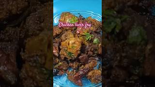 Chicken liver fry Kvksfoodfunandfarming [upl. by Larina]