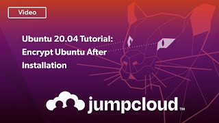 Ubuntu 2004 Tutorial Encrypt Ubuntu After Installation Home Folder amp Swap Space [upl. by Tekcirk]