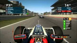 F1 Racing Live  1x13  Monza  Online race on F1 2012 PS3  Full Race HD  onboard Elthib [upl. by Kironde]