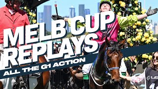 All The G1 Race Replays From The 2024 Melbourne Cup Carnival Ft Knights Choice amp Via Sistina [upl. by Let804]