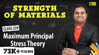 Maximum Principal Stress Theory  Theories of Elastic Failure  Strength of Materials [upl. by Nomal431]