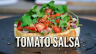 Tomato Salsa  Easy Salsa Recipe [upl. by Nile322]