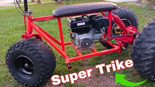 212cc Mini TRIKE Build in Time Lapse Ever FIRST DRIVE [upl. by Radcliffe]