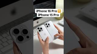 iPhone 16 Pro Max vs iPhone 15 Pro Max😱👀❣️✨🌸iphone iphone16 shortsfeed viralshort trending✨ [upl. by Epilif]