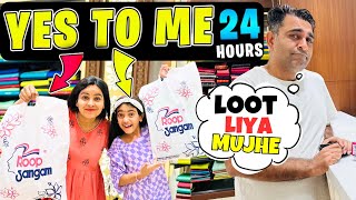 YES to Me for 24 hours😜 24 Hours Yes Challenge  Family Challenge😂  Samayra Narula [upl. by Asyla]