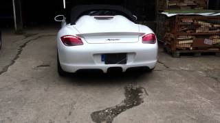 Sportauspuff Porsche Boxster Spyder 987 by asgsound [upl. by Wohlert]